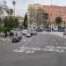 Movilidad señaliza los carriles de plaza Zaragoza y mejora la seguridad viaria de la rotonda