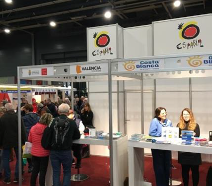 La Diputació de València promueve el cicloturismo en la feria Fiets en Wandelbeurs de Utrecht