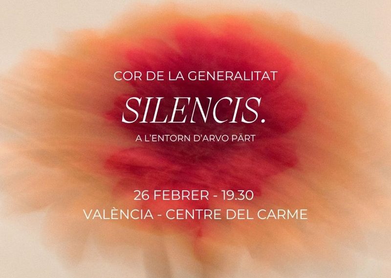 El Cor de la Generalitat estrena ‘Silencis’ en el Centre del Carme