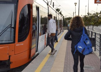 TRAM d’Alacant registró en enero 1,4 millones de desplazamientos