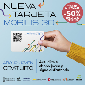 La tarjeta joven gratuita se actualiza en la Móbilis30 y unifica por primera vez todo el transporte autonómico en un solo soporte