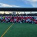 Leyendas del Valencia CF y del Canals inauguran el estadio Quatre Camins en un partido contra el cáncer