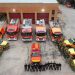 El Consorcio de Bomberos de Valencia despliega un dispositivo de más de 70 personas en la mascletà en honor a los afectados por la DANA