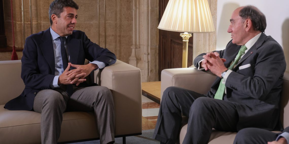 Carlos Mazón mantiene un encuentro con el presidente de Iberdrola