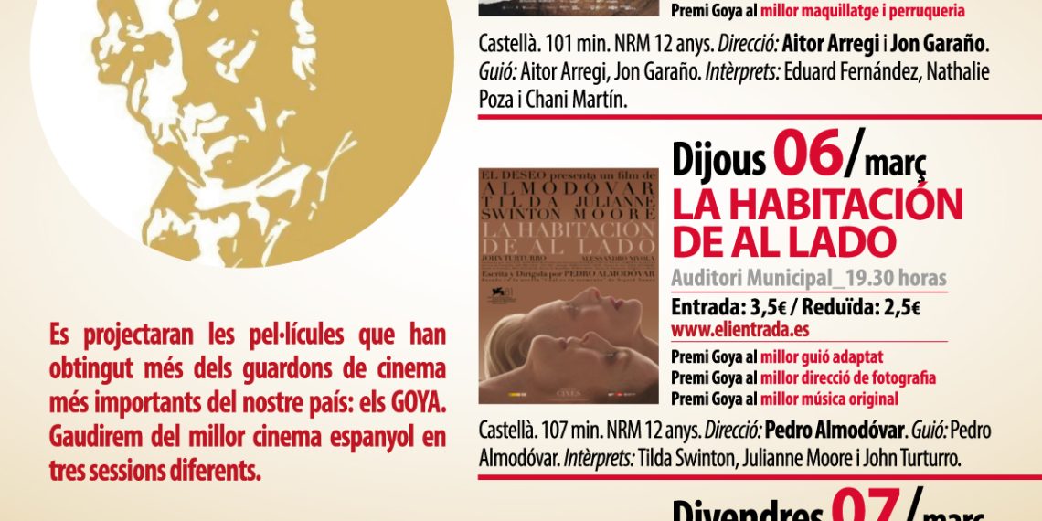 L’Eliana vuelve a festejar los Premios Goya