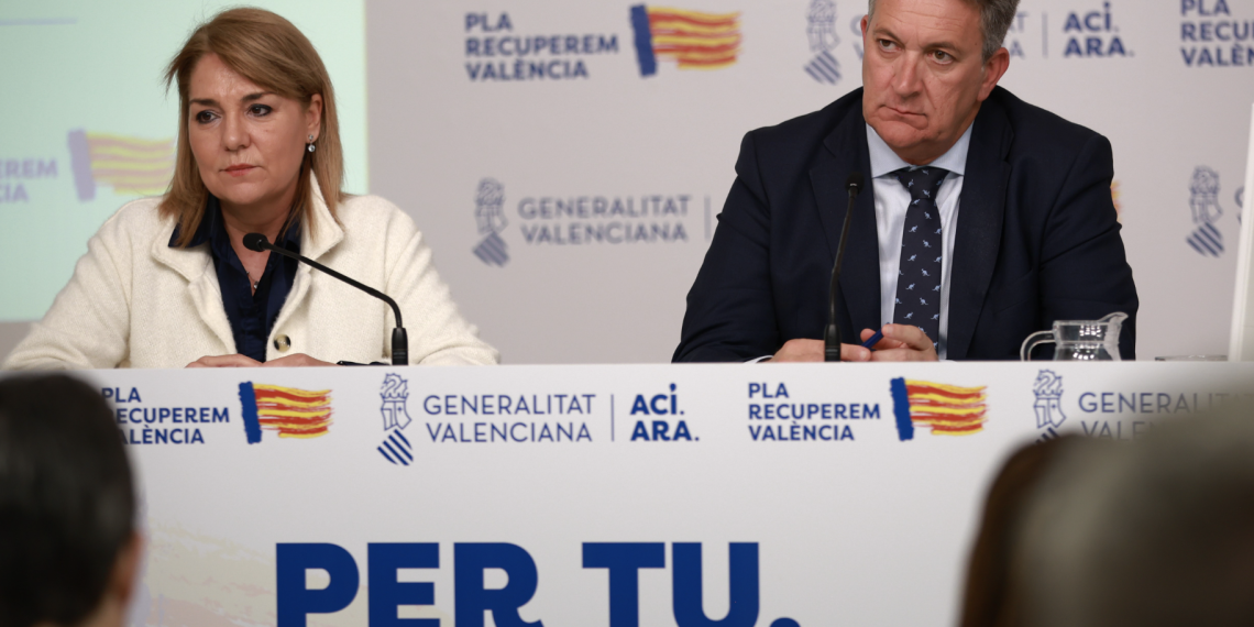 El Consell activa nuevas ayudas por un importe de 62,8 millones de euros para personas trabajadoras autónomas y en ERTE de las zonas afectadas por la dana