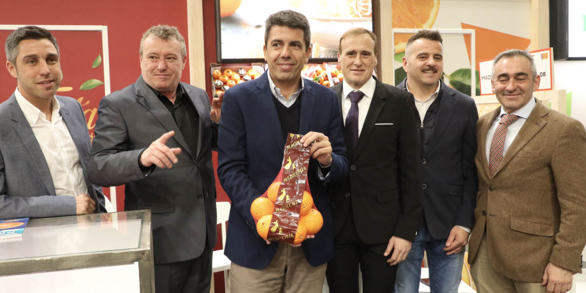 Mazón destaca el “año récord de las exportaciones agroalimentarias de la Comunitat Valenciana” y reclama “igualdad de condiciones para nuestros productos”
