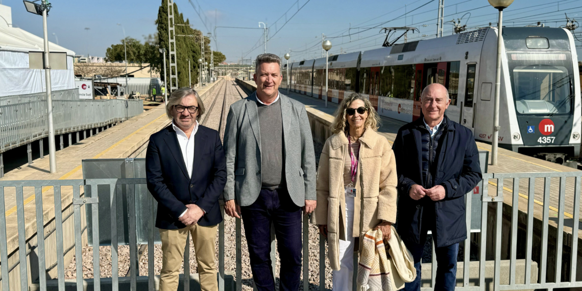 La Generalitat inaugurará el nuevo intercambiador autobús-metro de València Sud y restablecerá las frecuencias de Metrovalencia el 18 de febrero