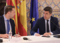 Carlos Mazón agradece a Christophe Hansen el apoyo para los agricultores afectados por las riadas y la sequía