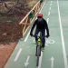 L’Eliana abre un nuevo carril ciclopeatonal en la calle de Las Nieves
