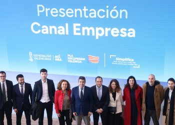 Mazón: “Cumplimos el compromiso de poner en marcha el Canal Empresa, la ventanilla única virtual para una Administración ágil y eficiente”