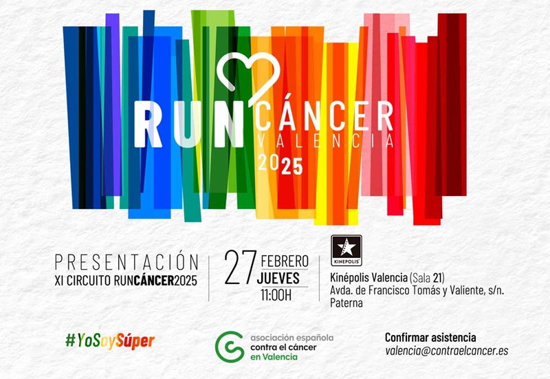 El circuito RunCáncer inicia en marzo su 11ª edición en Rafelbunyol