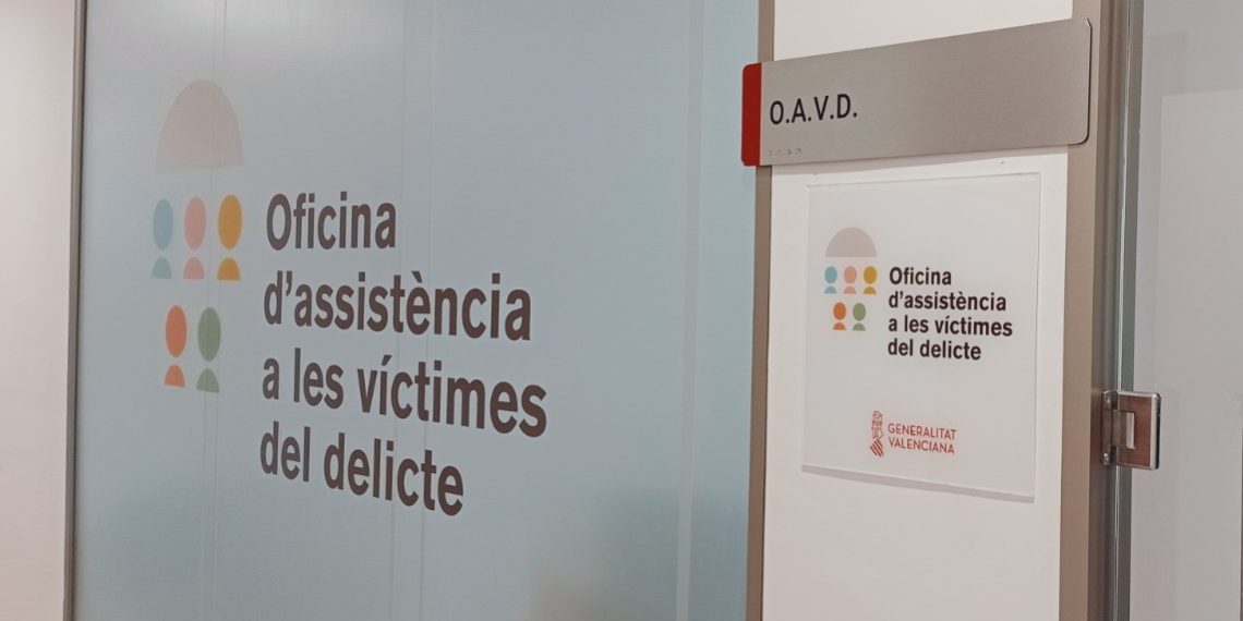 Las Oficinas de Asistencia a las Víctimas del Delito de la Comunitat Valenciana han brindado apoyo a 29.451 personas en 2024