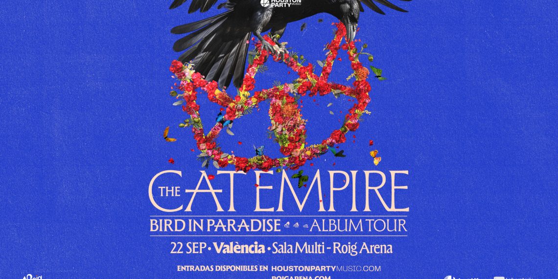 The Cat Empire actuará en la Sala Multi del Roig Arena el 22 de septiembre