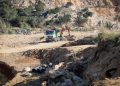 Avanzan las obras del paso sobre el barranc de l’Horteta en el camino de Xarcos Secs