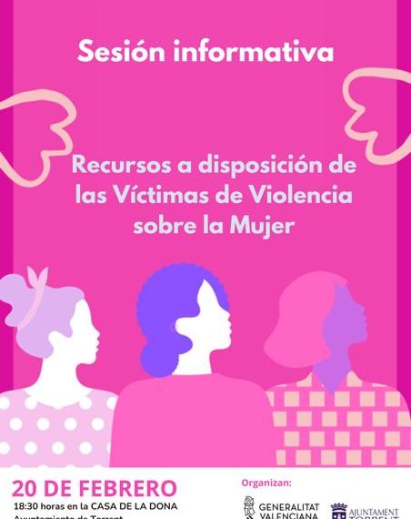 Torrent acoge una charla informativa sobre recursos para mujeres víctimas de violencia