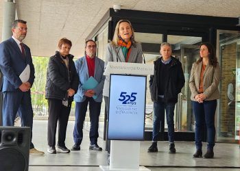 València refuerza el binomio Ciutat-Universitat con un nuevo jardín vertical