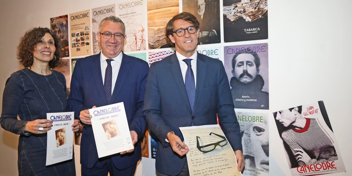 La Diputación deposita objetos del legado de Juan Gil-Albert en ‘La caja de las Letras’ del Instituto Cervantes