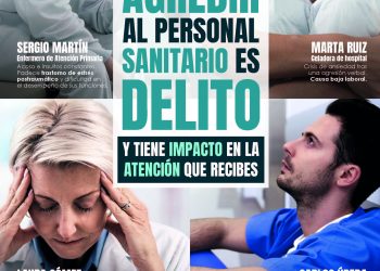Sanidad recuerda que cualquier agresión al personal sanitario es delito y promueve una campaña de sensibilización para concienciar a la población