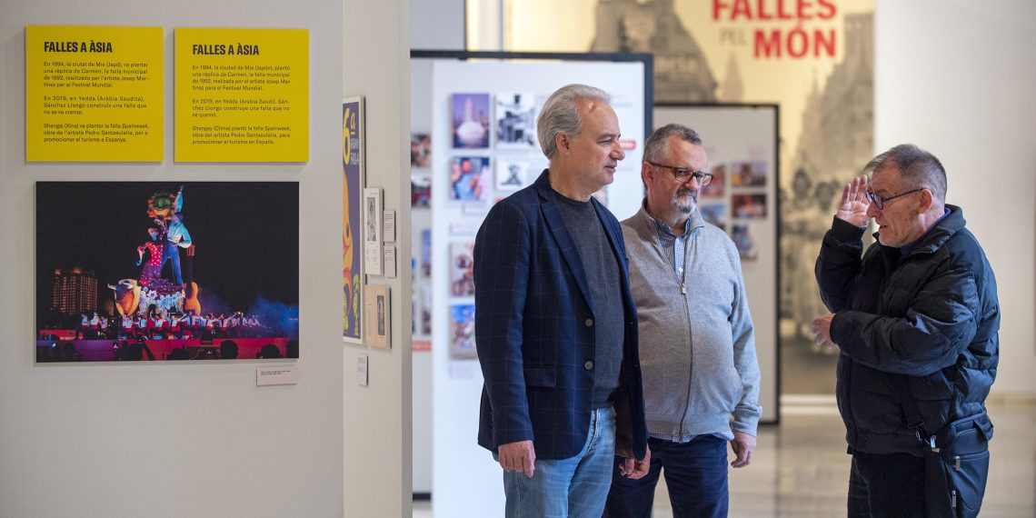 La Diputación propone en ‘Falles pel món’ un recorrido por los lugares que celebran la universal fiesta valenciana