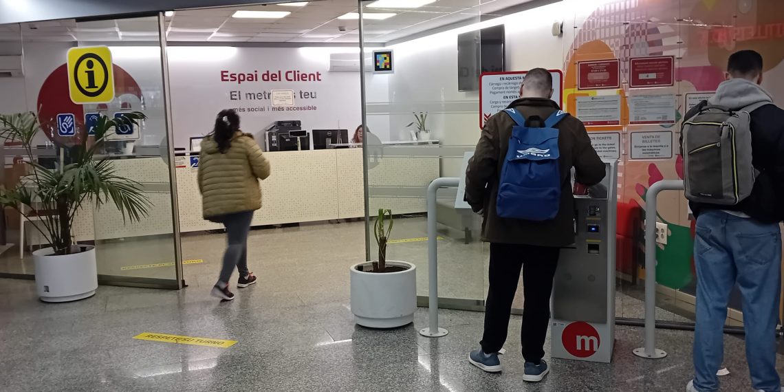 Los Espais y el Centro de Atención al Cliente de Metrovalencia recibieron más de 300.000 visitas en 2024