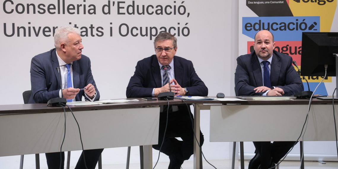 El 58,61 % de las familias de la Comunitat Valenciana han participado en la elección de la lengua base para sus hijos
