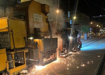 FGV realiza trabajos de mantenimiento de vía en diferentes tramos de las Líneas 4 y 6 del tranvía de Metrovalencia