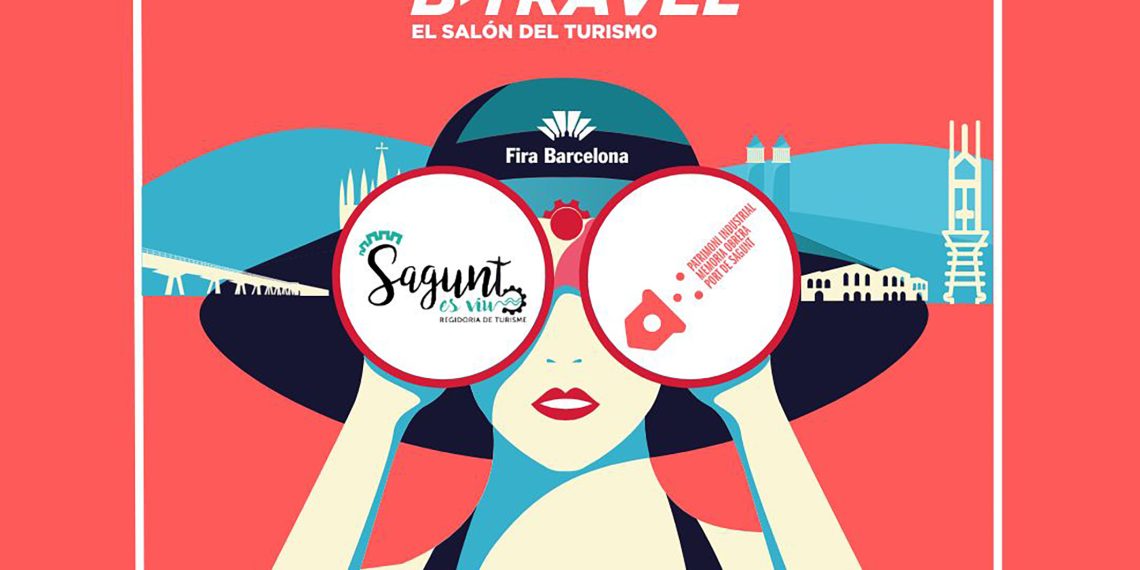 La delegación de Turismo de Sagunto participa en la Feria Nacional de Turismo de Barcelona B-Travel 2025
