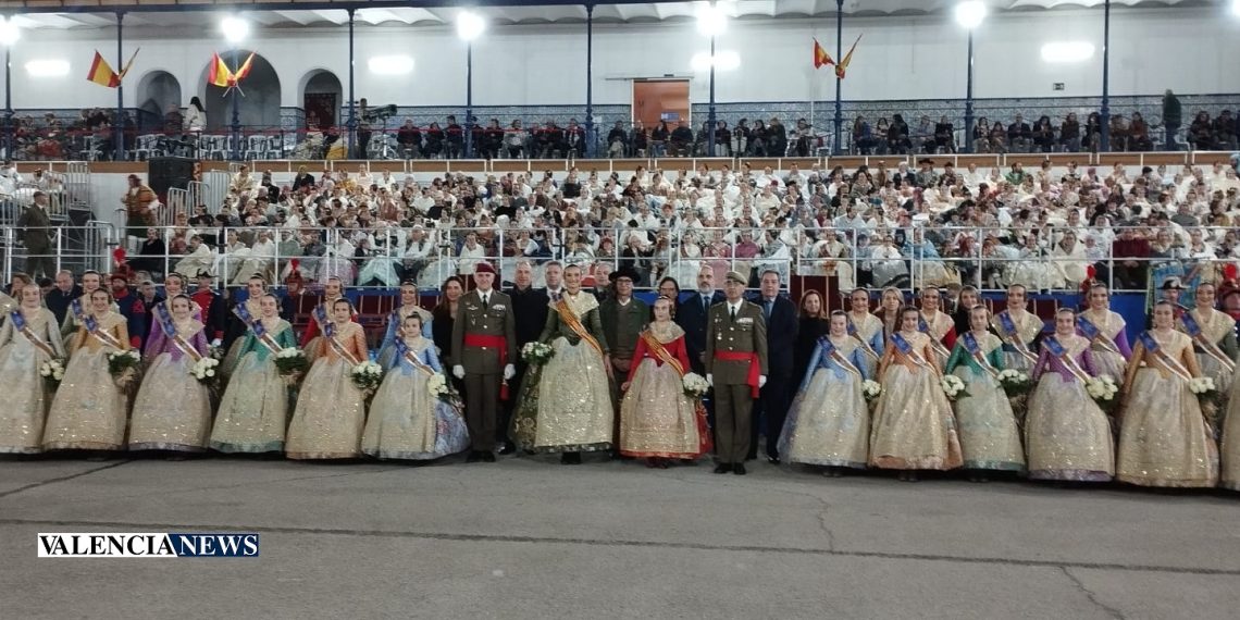 XXXVI Edición  de la Falla de las Fuerzas Armadas y Guardia civil; Homenaje al pueblo Valenciano