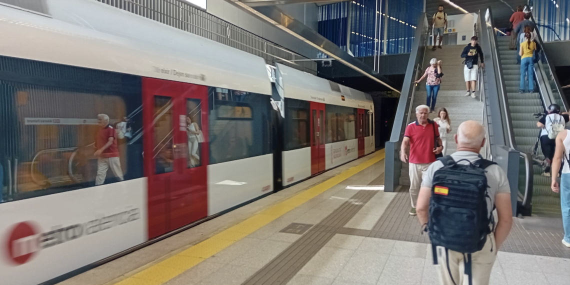 Metrovalencia facilitó en febrero 7,8 millones de desplazamientos