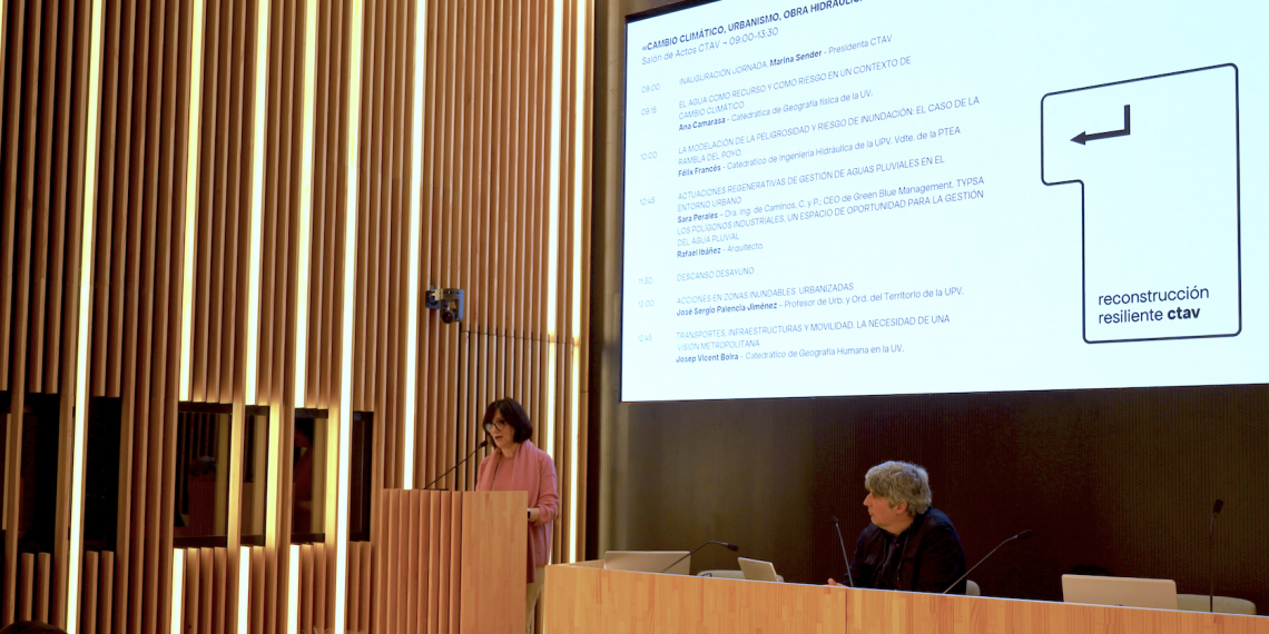 El CTAV organiza una jornada para abordar la reconstrucción resiliente tras la Dana