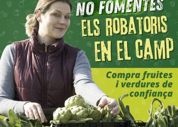 La Diputació de València activa una campaña de sensibilización para luchar contra los robos a agricultores y ganaderos