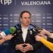 Juanfran Pérez: “Morant y el PSPV se han quedado sin excusas para apoyar los presupuestos de la reconstrucción”