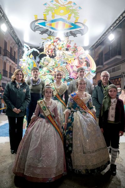 La Falla Convent de Jerusalem-Matemàtic Marzal, con el artista Iván Tortajada Estellés, se ha alzado con el primer premio de la Sección Especial.