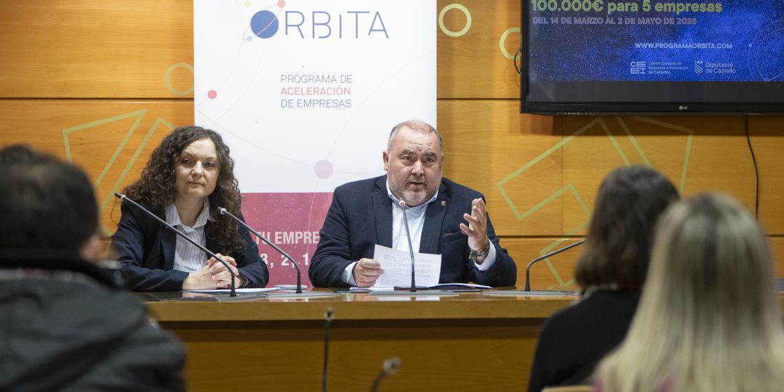 La Diputación de Castellón y el CEEI impulsan el talento y emprendimiento con una nueva edición del programa de aceleración de empresas Órbita