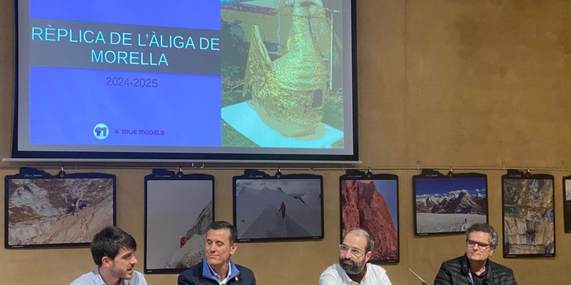 La Diputación de Castellón refuerza su compromiso por la recuperación del patrimonio cultural con la réplica de l’Àliga de Morella