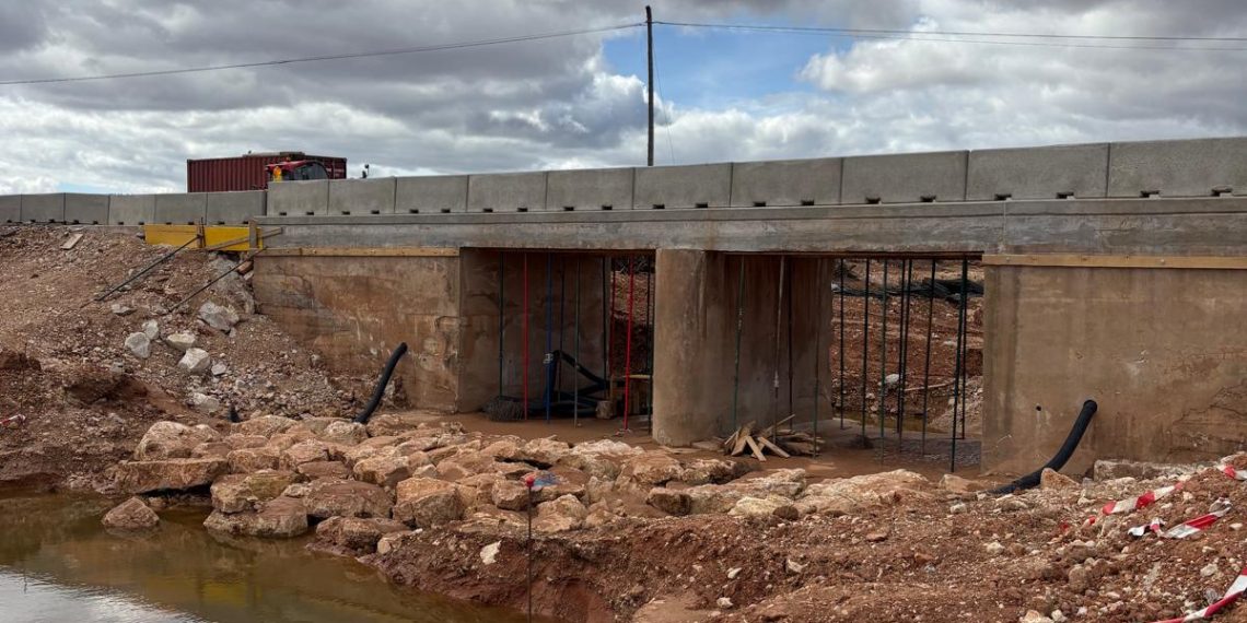La Diputació de València recupera el puente de la CV-473 sobre la Rambla de La Torre en Utiel