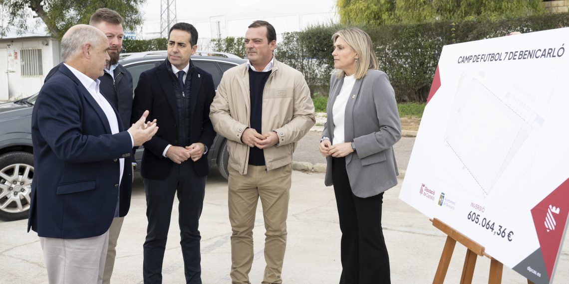 Benicarló construye un nuevo campo de fútbol