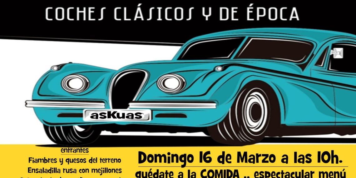 Gátova acogerá la Quedada Exprés de Coches Clásicos, un evento que combina motor, turismo rural y gastronomía.