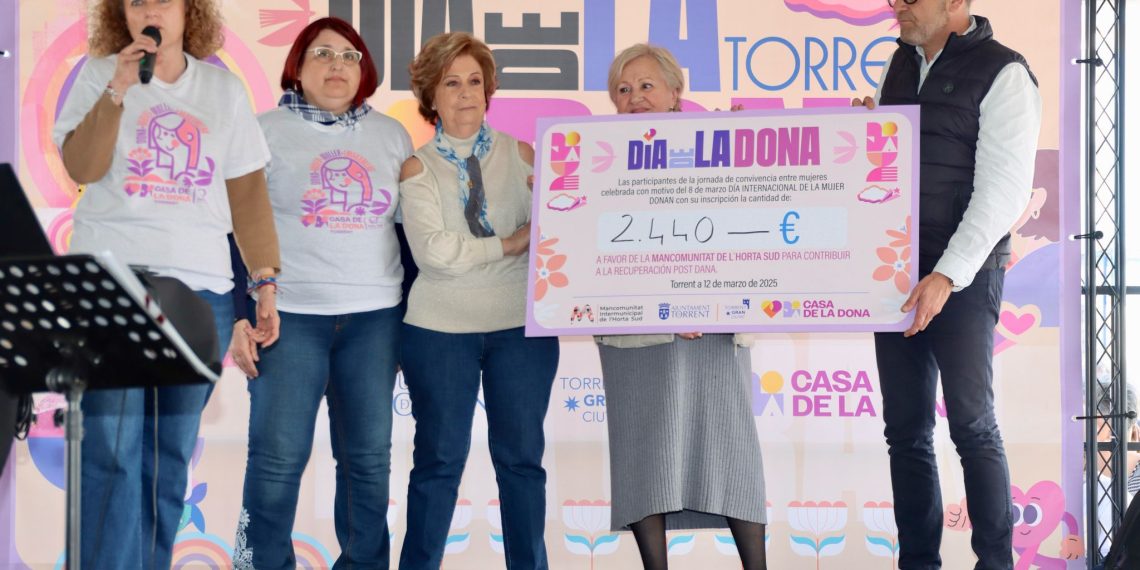 Torrent celebra los actos conmemorativos del 8M con una jornada de convivencia y solidaridad