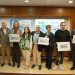 Presentación del cupón de la ONCE dedicado al Día Internacional de la Felicidad