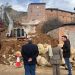 Casas Bajas avanza en la reparación del derrumbe de la calle Castilla con el respaldo de la Diputación de Valencia