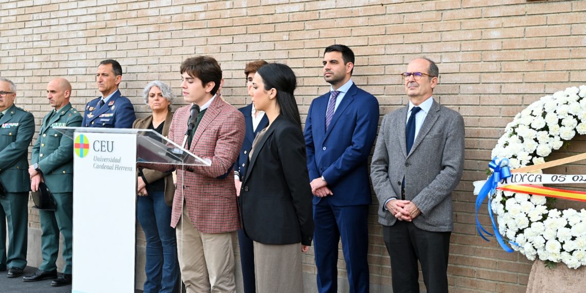 El CEU conmemora el Día Europeo de las Víctimas del Terrorismo con un Homenaje en su memoria