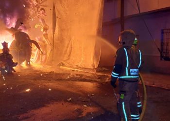 Preparado el dispositivo del Consorcio de Bomberos de Valencia para la Nit de la Cremà
