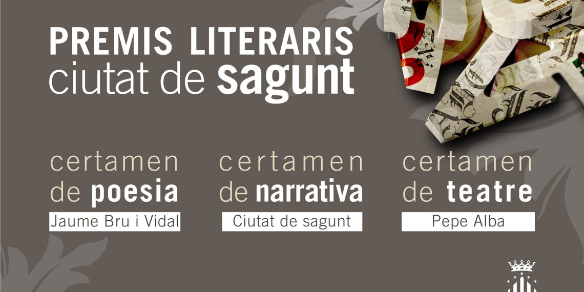 Abierta la convocatoria de la XXVIII edición de los Premis Literaris Ciutat de Sagunt del Gabinete de Promoción del Valenciano