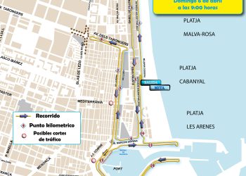 Las carreras 15k y 7,5k ‘Valencia Abierta al Mar’ recorren La Marina y Poblats Marítims este domingo
