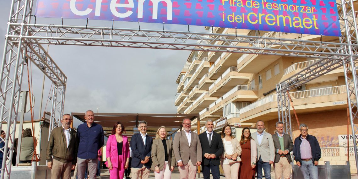 La Diputación de Valencia impulsa el turismo gastronómico de la provincia en la Fiescrem de Xeraco