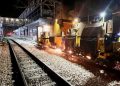 FGV realiza trabajos de mantenimiento en vías del metro para reducir vibraciones y ruidos en la circulación