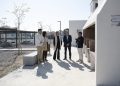 Marta Barrachina presenta el nuevo espacio recreativo de Alcossebre