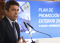 Mazón anuncia 10 millones en ayudas para la internacionalización de empresas afectadas por las riadas